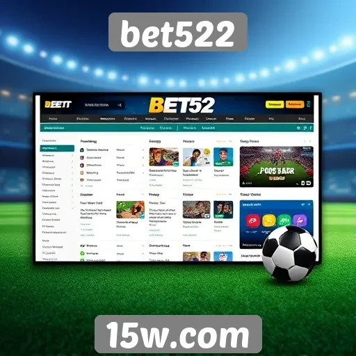 Experiência do usuário na navegação do bet522