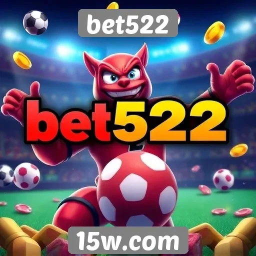Variedade de jogos disponíveis no bet522